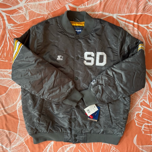 San Diego Fleet Varsity Bomber Jacket - Picture 9 of 11